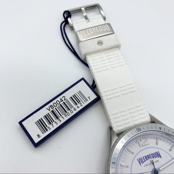 Vilebrequin Unisex Limited Ed Scuba Watch White - Picture 5 of 14